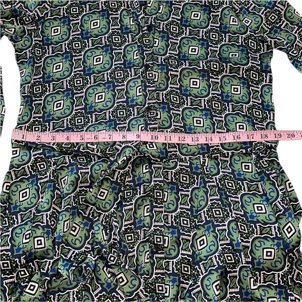 ANNA KAY Godet Shirtdress Green Size Large NWOT - Picture 14 of 17